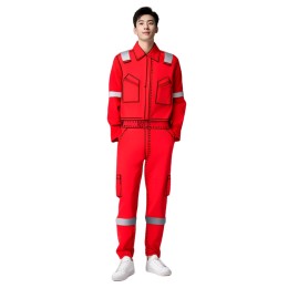 【Order blue and red industrial coveralls】|Reflective coveralls|Classic and durable lapel design|Long sleeves with reflective cuffs|Double side flap pockets|Double chest pockets|Ready stock coveralls company SKWK226 【Order blue and red industrial coveralls】|Reflective coveralls|Classic and durable lapel design|Long sleeves with reflective cuffs|Double side flap pockets|Double chest pockets|Ready stock coveralls company SKWK226